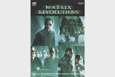 MATRIX REVOLUTIONS 2DVD VG+
