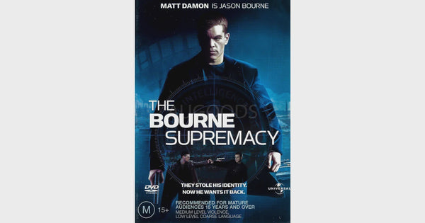 BOURNE SUPREMACY DVD NM