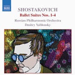 SHOSTAKOVICH-BALLET SUITES NOS 1-4 YABLONSKY CD *NEW*