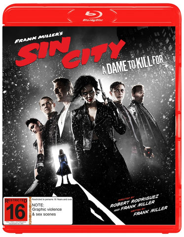 SIN CITY 2 - A DAME TO KILL FOR - BLURAY NM