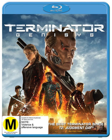 TERMINATOR GENISYS BLURAY NM