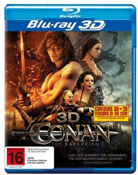 CONAN THE BARBARIAN - BLURAY VG+