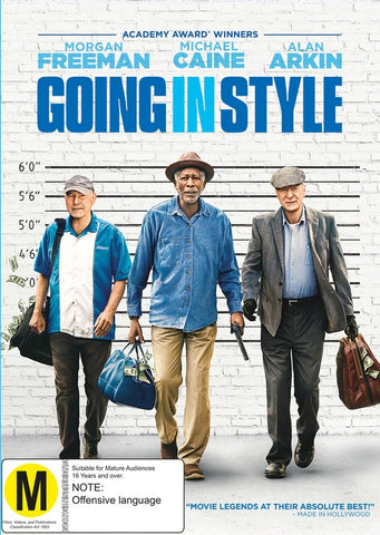 GOING IN STYLE- DVD NM