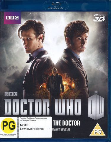 DOCTOR WHO - 50TH ANNIVERSARY SPECIAL BLURAY VG+