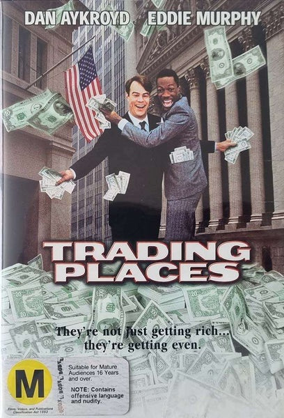TRADING PLACES-DVD VG+