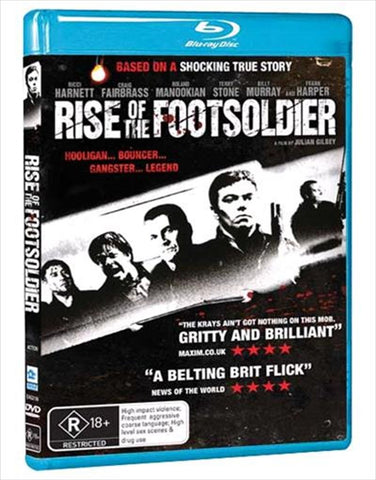 RISE OF THE FOOTSOLDIER - BLURAY NM