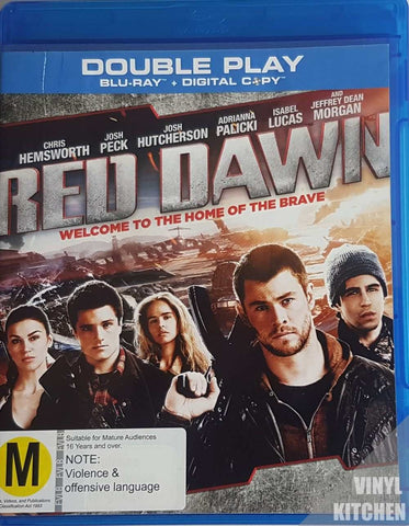 RED DAWN-BLURAY  + DVD NM