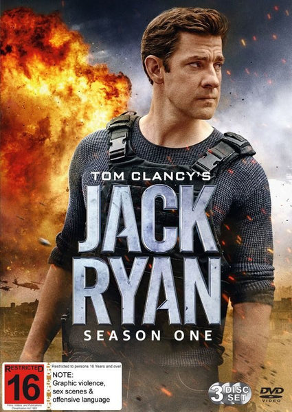 JACK RYAN SEASON 1-3DVD VG+