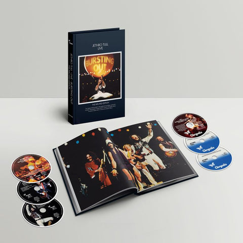 JETHRO TULL-BURSTING OUT LIVE 3CD + 2DVD AUDIO + DVD *NEW*
