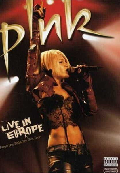 PINK LIVE IN EUROPE-DVD VG