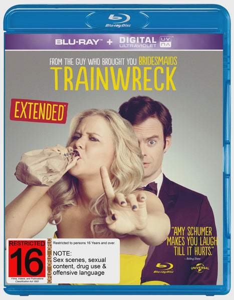 TRAINWRECK - BLURAY NM