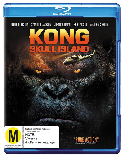 KONG: SKULL ISLAND - BLURAY NM
