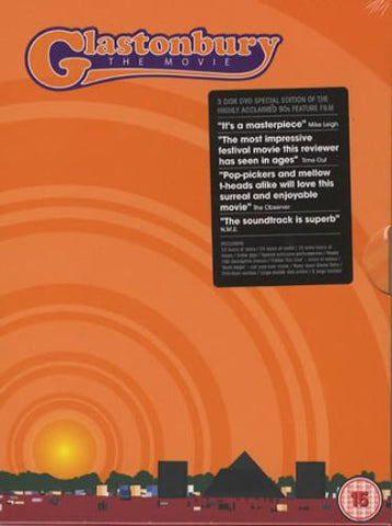 GLASTONBURY THE MOVIE - 3DVD VG+