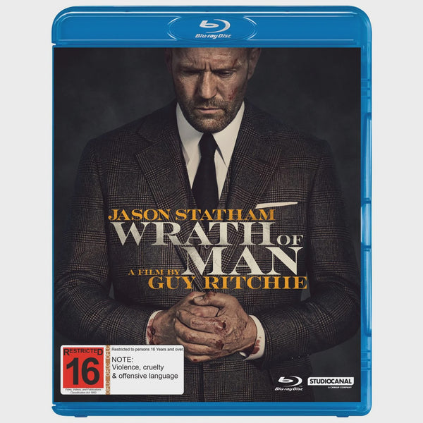 WRATH OF MAN - BLURAY NM