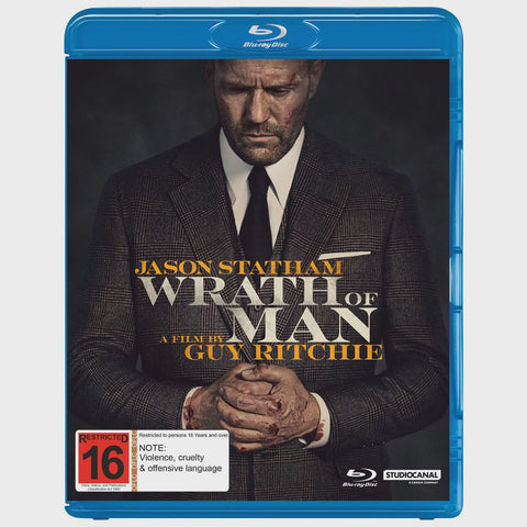 WRATH OF MAN - BLURAY NM
