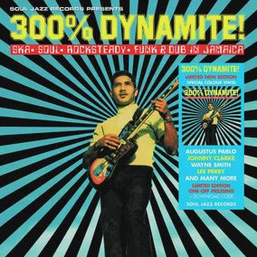 300% DYNAMITE!-VARIOUS ARTISTS BLUE VINYL 2LP *NEW*