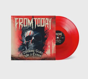 FROM TODAY-WEARING SCARS LIKE A CROWN RED VINYL LP *NEW*