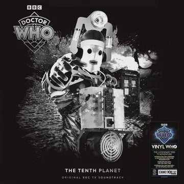 DOCTOR WHO 10TH PLANET SILVER/ WHITE VINYL 2LP *NEW*