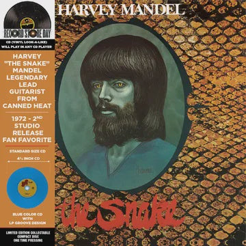 MANDEL HARVEY-THE SNAKE TURQUOISE VINYL LP *NEW*