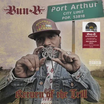 BUN B-RETURN OF THE TRILL RED MARBLED VINYL 2LP *NEW*