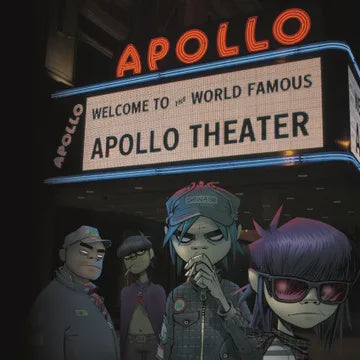 GORILLAZ-DEMON DAYS LIVE FROM THE APOLLO THEATER RED VINYL 2LP *NEW*