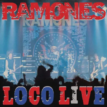 RAMONES-LOCO LIVE RED/ BLUE VINYL 2LP *NEW*