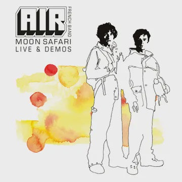 AIR-MOON SAFARI LIVE & DEMOS WHITE VINYL LP *NEW*