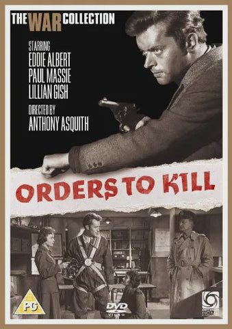 ORDERS TO KILL REGION TWO DVD VG