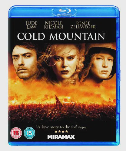 COLD MOUNTAIN BLURAY NM