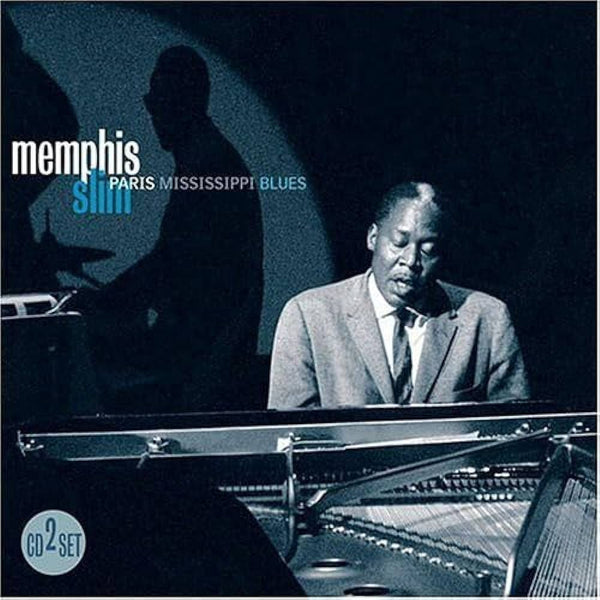 MEMPHIS SLIM - PARIS MISSISSIPPI BLUES 2CD VG+
