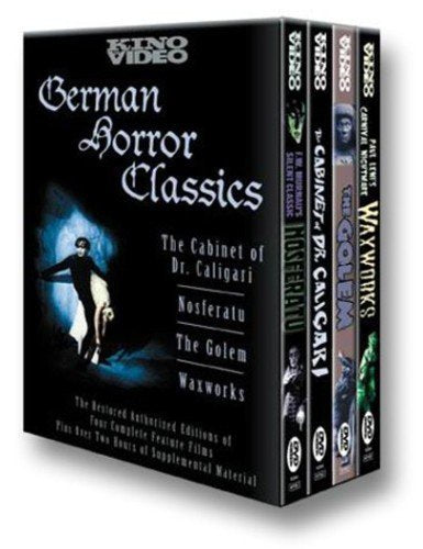 GERMAN HORROR CLASSICS-4DVD BOX SET VG+