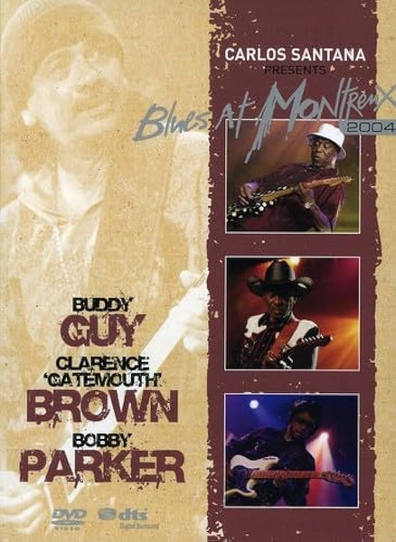 SANTANA CARLOS - PRESENTS BLUES AT MONTREUX 2004 3DVD VG+
