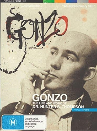 GONZO-HUNTER S. THOMPSON DVD VG