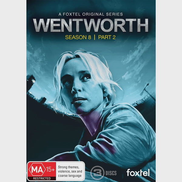 WENTWORTH SEASON 8 PART 2 3 DVD VG