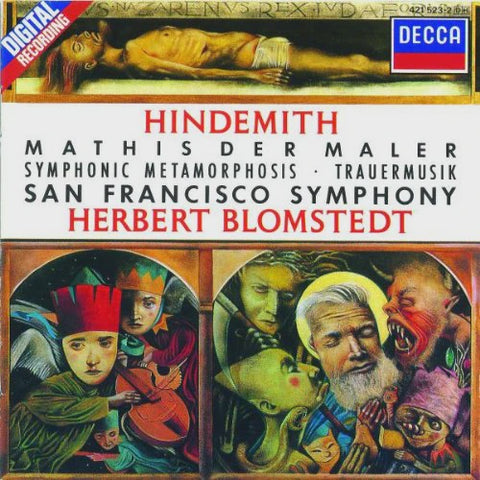 HINDEMITH- SYMPHONY MATHIS DER MALER CD NM
