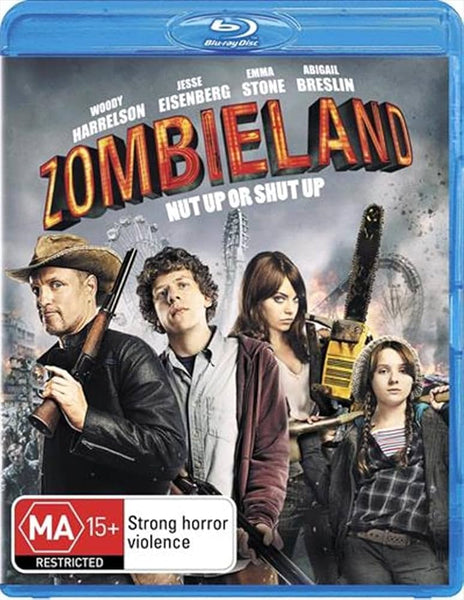 ZOMBIELAND BLURAY NM