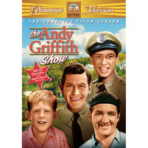 ANDY GRIFFITH SHOW THE-COMPLETE FIFTH SEASON REGION 1 5DVD VG