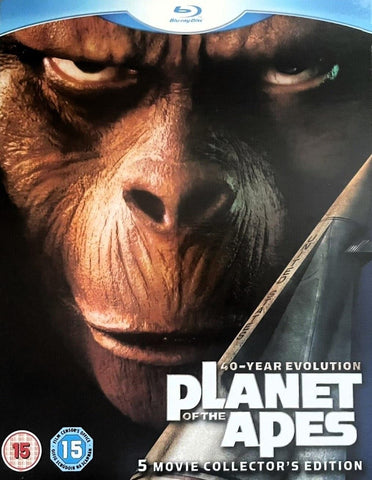 PLANET OF THE APES: 40-YEAR EVOLUTION 5BLURAY NM