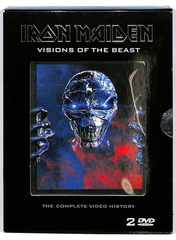 IRON MAIDEN-VISIONS OF THE BEAST 2DVD VG