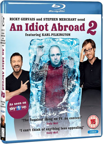 AN IDIOT ABROAD TWO 2BLURAY VG+