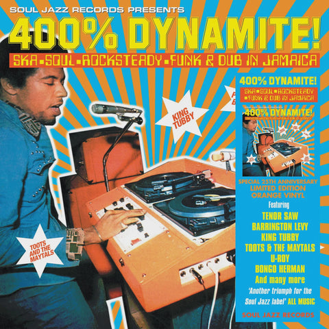 400% DYNAMITE-VARIOUS ARTISTS ORANGE VINYL  2LP *NEW*
