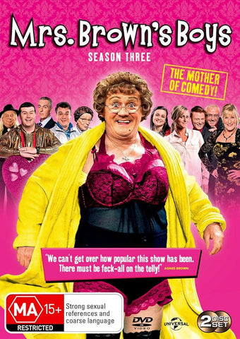 MRS BROWN'S BOYS SEASON 3-2DVD VG+