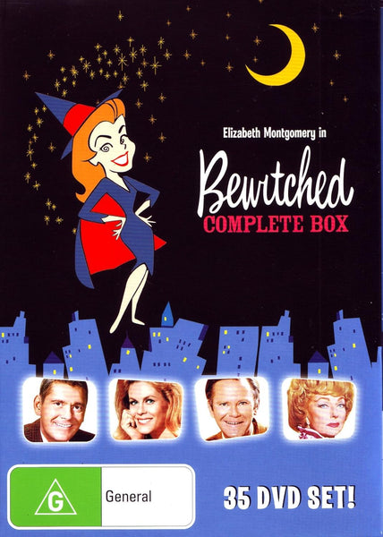 BEWITCHED COMPLETE BOXSET-35DVD VG