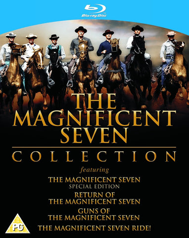 MAGNIFICENT SEVEN COLLECTION THE-4BLURAY NM