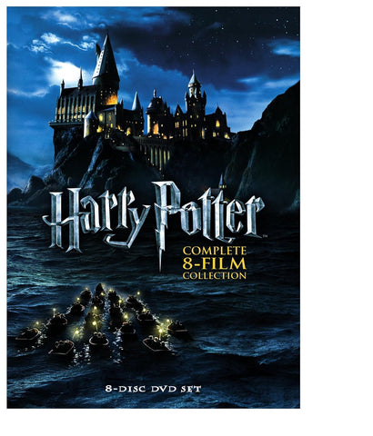 HARRY POTTER COMPLETE 8 FILM COLLECTION-10DVD BOX SET VG