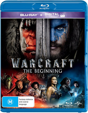 WARCRAFT: THE BEGINNING - BLURAY NM
