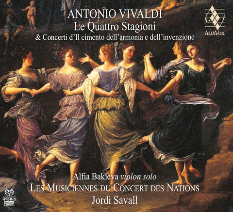 VIVALDI/SAVALL - LE QUATTRO STAGIONI 2CD *NEW*