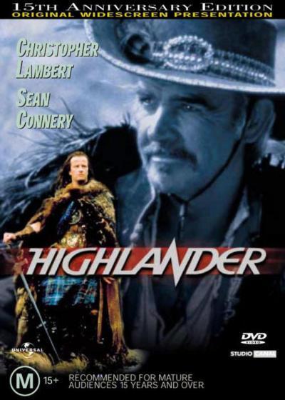 HIGHLANDER -  DVD NM