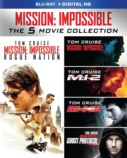 MISSION IMPOSSIBLE COLLECTION-5BLURAY VG