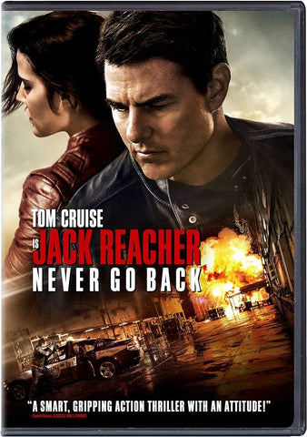 JACK REACHER - NEVER GO BACK DVD NM